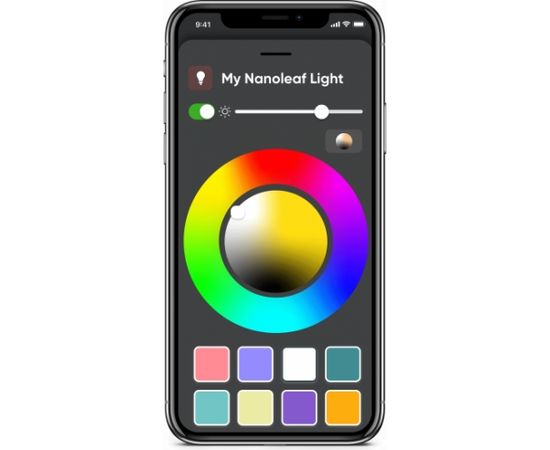 Nanoleaf Essentials Smart A19 Bulb 1100Lm RGBCW, 2700K-6500K, 120V-240V, E27 Viedās lampas un spuldzes