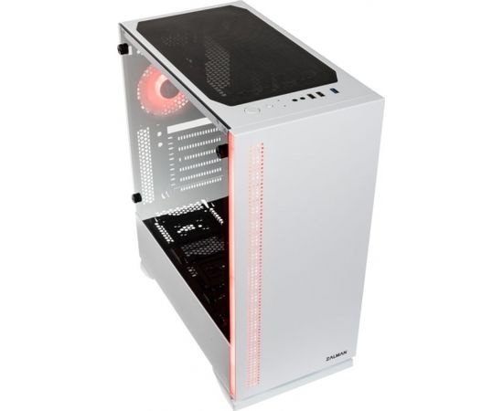 Zalman S5 White ATX, RGB fan, T/G