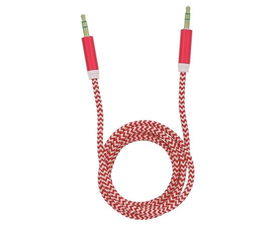 Tellur Basic audio cable aux 3.5mm jack 1m red