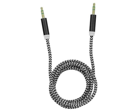 Tellur Basic audio cable aux 3.5mm jack 1m black