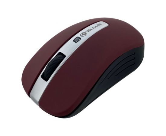 Tellur Basic Wireless Mouse, LED dark red