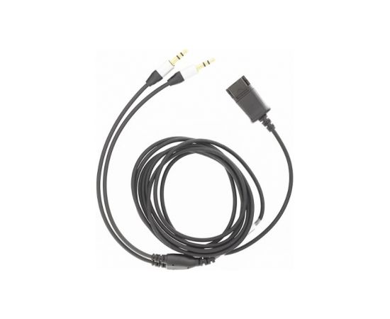 Tellur QD to 2 x Jack 3.5mm adapter cable 2.2m black