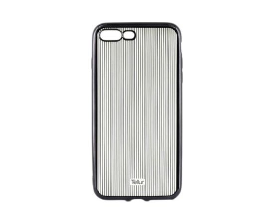 Tellur Cover Silicone for iPhone 7 Plus Vertical Stripes black