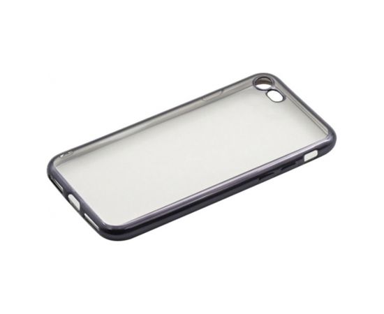 Tellur Cover Silicone for iPhone 7 black edges