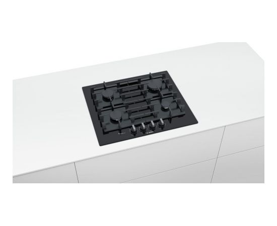 Bosch Serie 6 PPP6A6B90 hob Black Built-in Gas 4 zone(s)