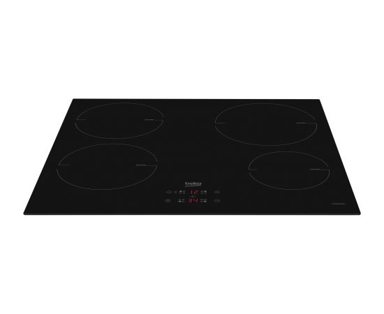 Beko HII64400MT hob Black Built-in 60 cm Sealed plate 4 zone(s)