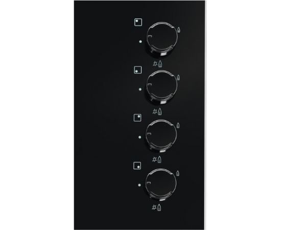 Electrolux EGG6407K Black Built-in 59 cm Gas 4 zone(s)