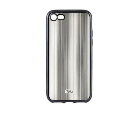 Tellur Cover Silicone for iPhone 7 Vertical Stripes black