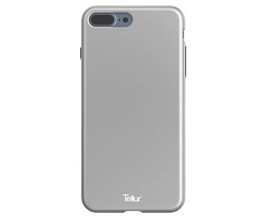 Tellur Cover Premium Soft Solid Fusion for iPhone 7 Plus silver