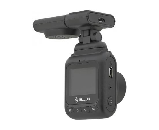 Tellur Dash Patrol DC2 FullHD 1080P, GPS black