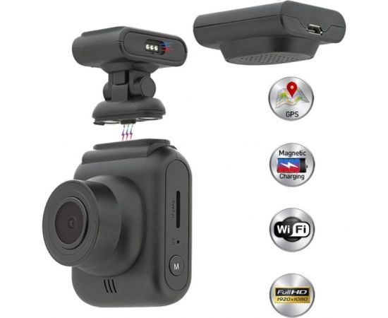 Tellur Dash Patrol DC2 FullHD 1080P, GPS black