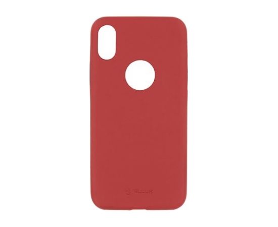 Tellur Cover Slim Synthetic Leather for iPhone X/XS red