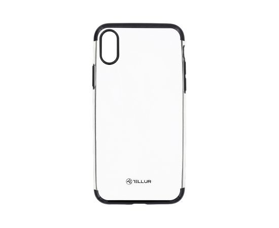 Tellur Cover Silicone Electroplated for iPhone X/XS black