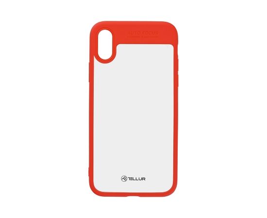 Tellur Cover Hybrid Matt Bumper for iPhone X/XS red