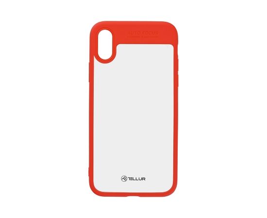 Tellur Cover Hybrid Matt Bumper for iPhone X/XS red