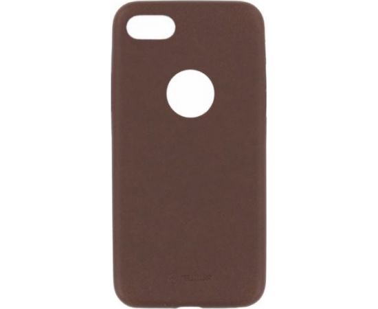 Tellur Cover Slim Synthetic Leather for iPhone 8 brown