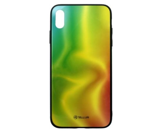 Tellur Cover Glass print for iPhone XS MAX silk