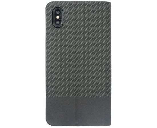 Tellur Book Case Carbon for iPhone XS black