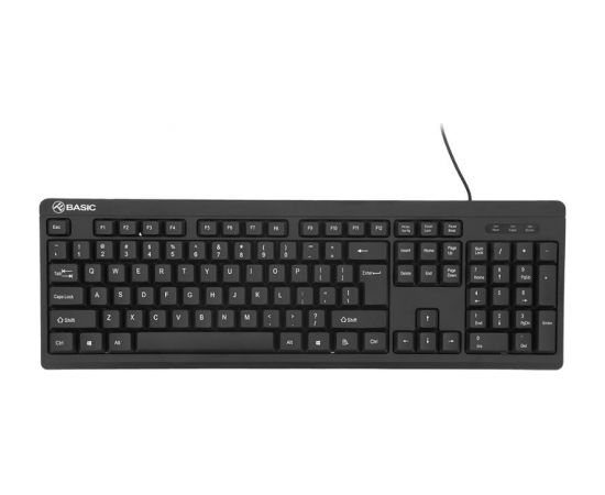 Tellur Basic Wired Keyboard US, USB black