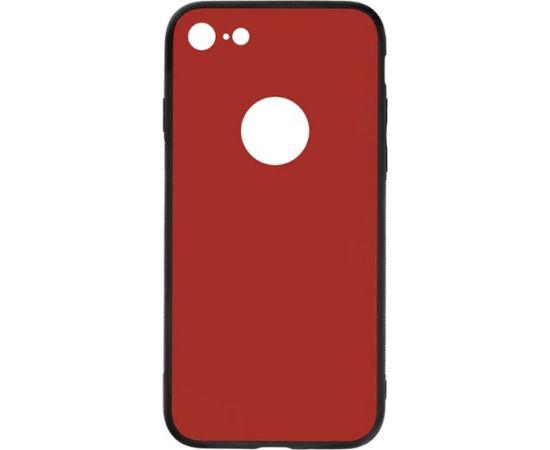 Tellur Cover Glass DUO for iPhone 8 red