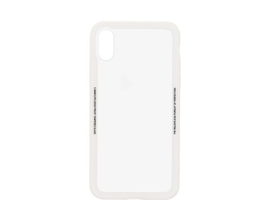 Tellur Cover Glass Simple for iPhone X/XS white