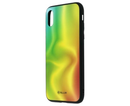 Tellur Cover Glass print for iPhone XS silk