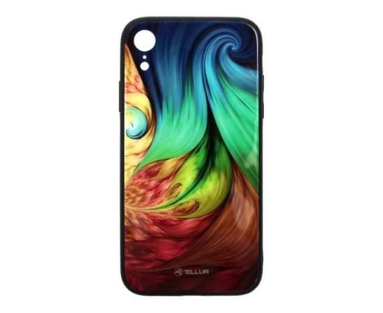 Tellur Cover Glass print for iPhone XR mesmeric