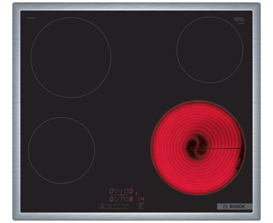 Bosch Serie 4 PKE645BB2E Hob Black Built-in Ceramic 4 zone(s)