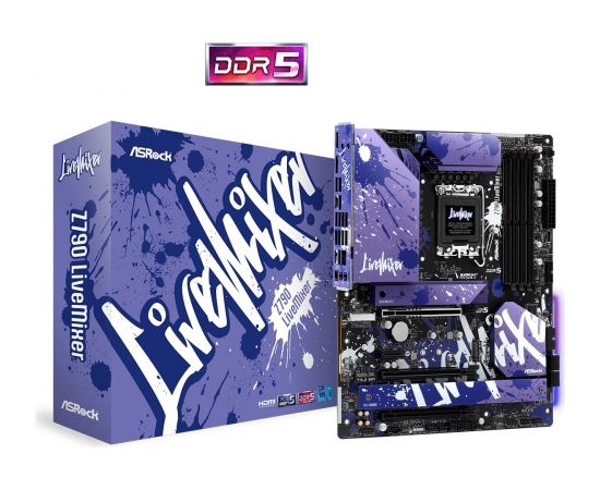 Asrock Z790 LiveMixer Intel Z790 LGA 1700 ATX