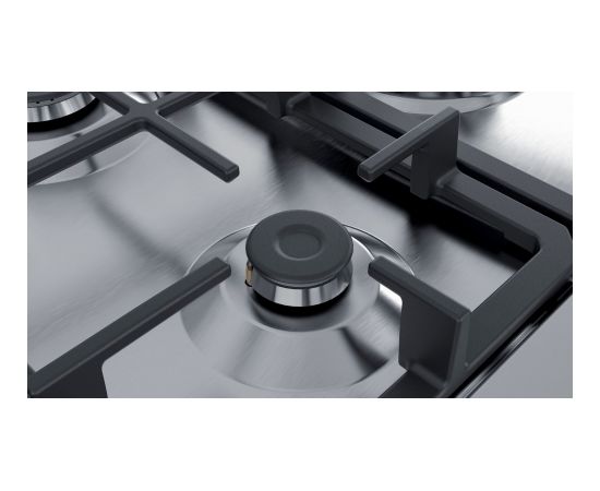 Bosch Serie 4 PGQ7B5B90 hob Stainless steel Built-in 75 cm Gas 5 zone(s)