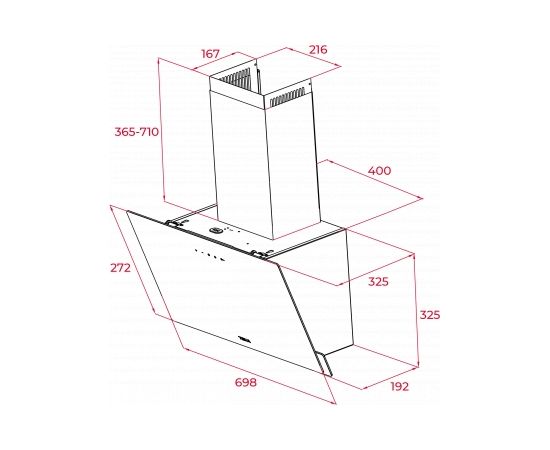 Hood Teka DVN74030BK