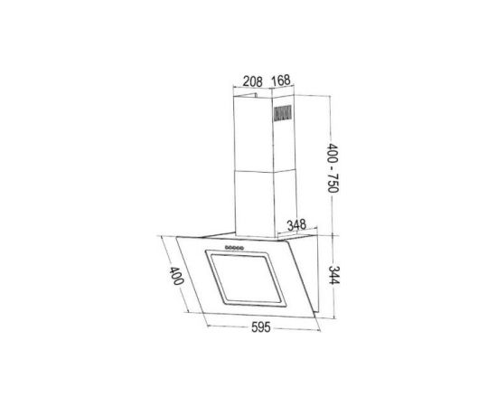 Extractor hood Bomann DU7602G