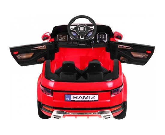 Vienvietīgs elektromobilis Rapid Racer, sarkans