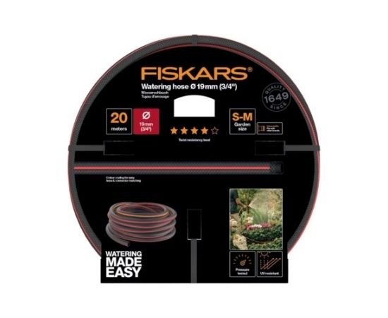 Fiskars Laistīšanas šļūtene 19mm (3/4") 20m Q4