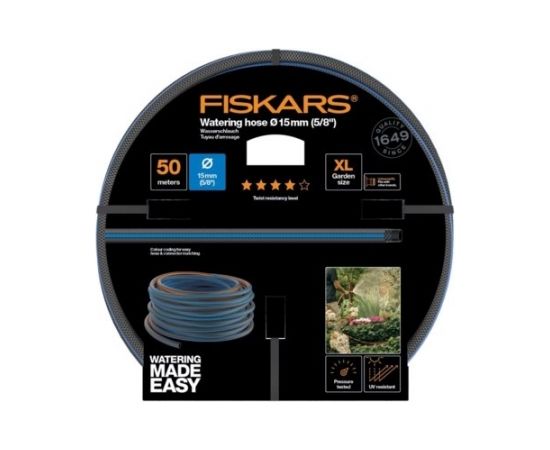 Fiskars Laistīšanas šļūtene 15mm (5/8") 50m Q4