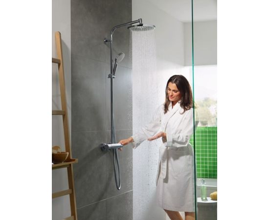 Hansgrohe Crometta S 240 Varia dušas sistēma ar termostatu, hroms + JBL dāvanā