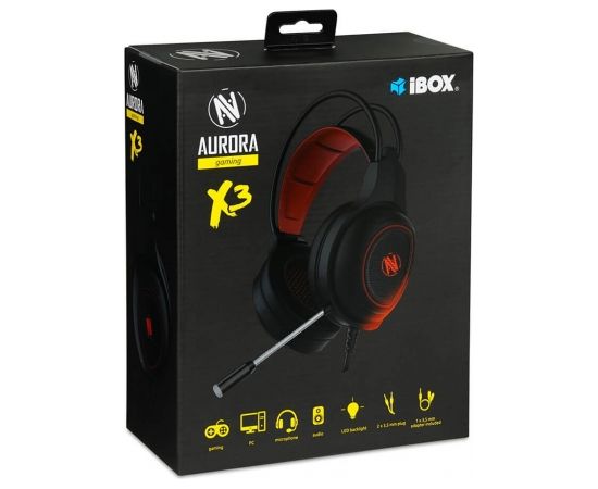 Ibox I-BOX X3 GAMING HEADPHONES WITH MICROPHONE