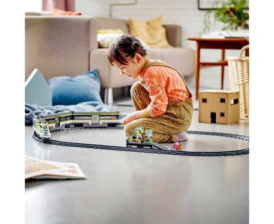 LEGO City 60337 Express Passenger Train pasažieru ātrvilciens