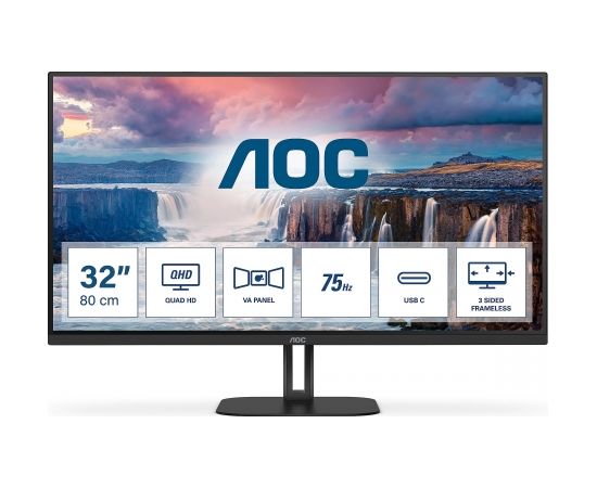 AOC Q32V5CE/BK 31.5inch monitor