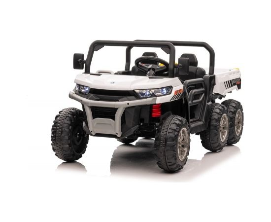 Divvietīgs elektromobilis XMX623B, balta Bērnu elektriskās automašīnas