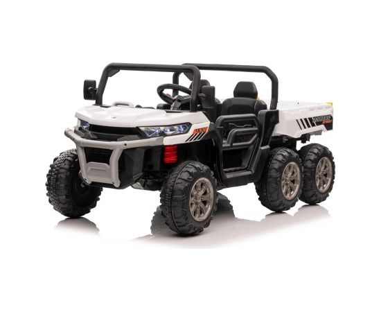 Divvietīgs elektromobilis XMX623B, balta Bērnu elektriskās automašīnas