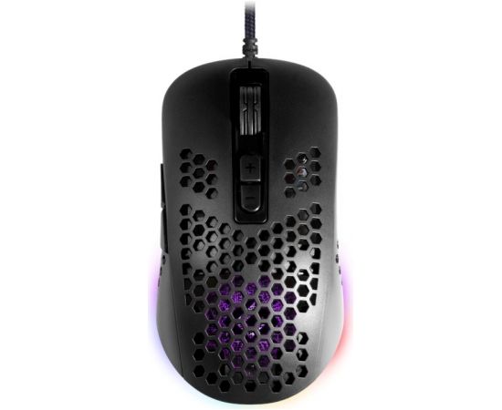 Gaming, optic, wired mouse  DEFENDER GM-620L SHEPARD 12800dpi 7P RGB