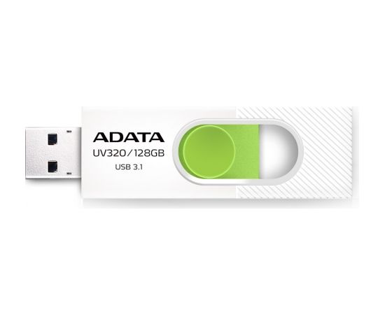 ADATA UV320 USB flash drive 128 GB USB Type-A 3.2 Gen 1 (3.1 Gen 1) Green, White