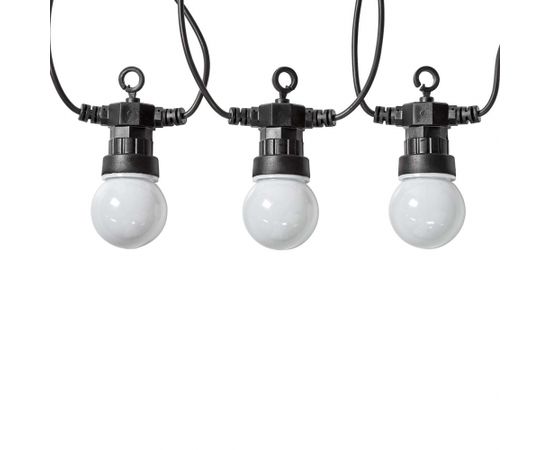 Nedis Smart LED lighting string, 230Vac, 10m, 20 x Ø50mm LED, RGB+, Wi-Fi, SmartLife
