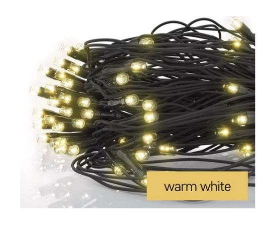 LED dekoratīvā virtene NET, 30Vdc, 2x1,5m, 160x LED, silti balta, bez barošanas avota, EMOS