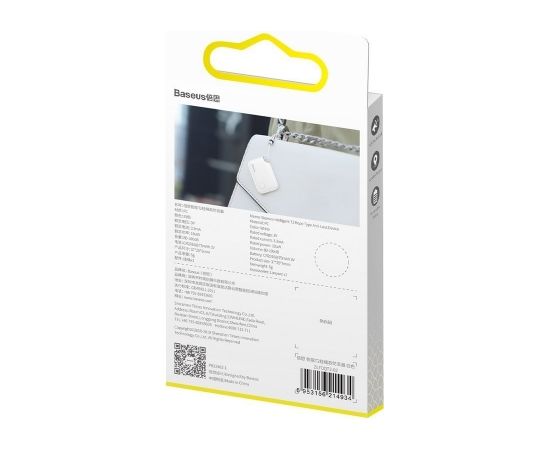 Baseus Bluetooth Tracker T2 mini, White