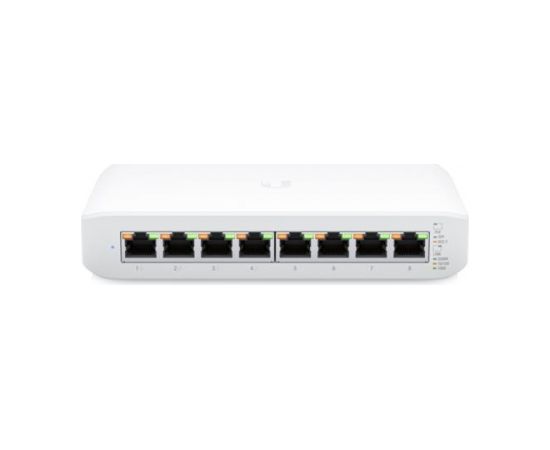 Switch|UBIQUITI|Lite 8 PoE|Type L2|Desktop/pedestal|8x10Base-T / 100Base-TX / 1000Base-T|PoE+ ports 4|USW-LITE-8-POE