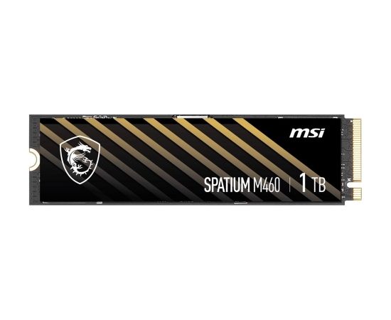 SSD|MSI|SPATIUM M460|1TB|M.2|PCIE|NVMe|3D NAND|Write speed 4500 MBytes/sec|Read speed 5000 MBytes/sec|MTBF 1500000 hours|S78-440L930-P83 Жесткие диски (SSD)