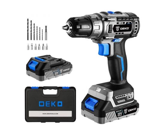 Deko Tools Brushless Drill DKBL20DU3-S3 20V