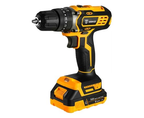 Deko Tools Cordless Impact Drill DKCD16ID01-B5S2 16V